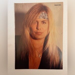 Vince Neil pinup